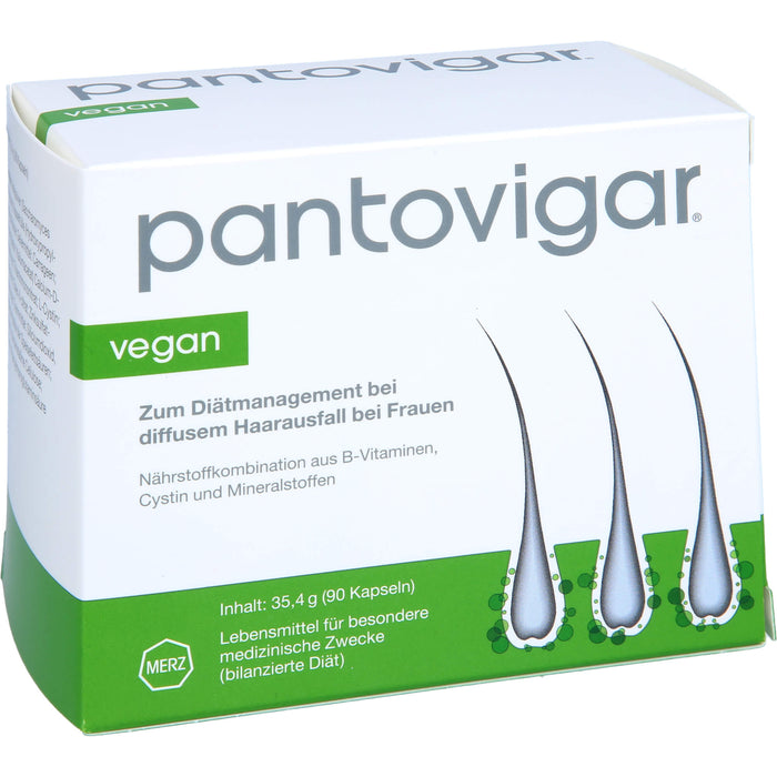 Pantovigar vegan, 90 St. Kapseln