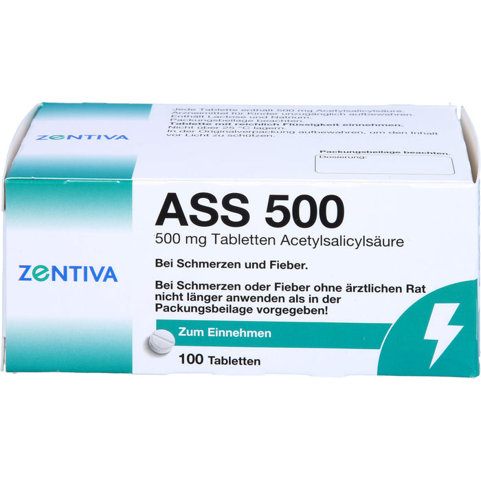 ASS 500, Tabletten, 100 St TAB