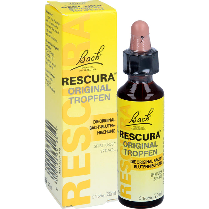 Bachblüten Original Rescura Tro m. Alkohol, 20 ml Lösung