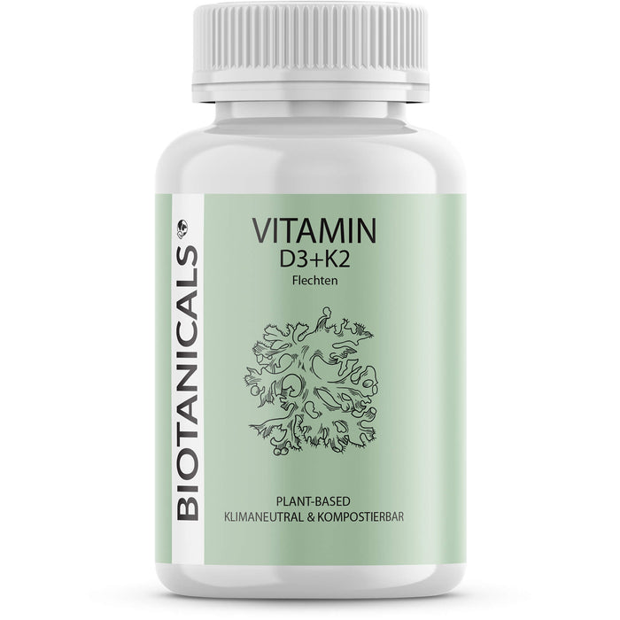 Biotanicals Vitamin D3+K2, 150 St KAP