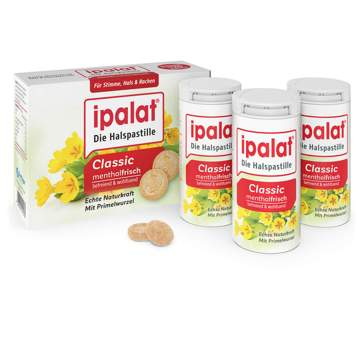 Ipalat Halspastillen classic, 120 St PAS