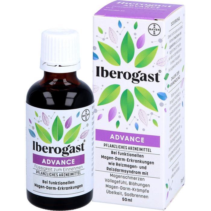 Iberogast Advance Flüssigkeit zum Einnehmen, 50 ml Lösung