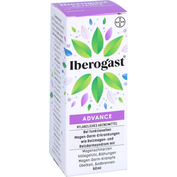 Iberogast Advance Flüssigkeit zum Einnehmen, 50 ml Lösung