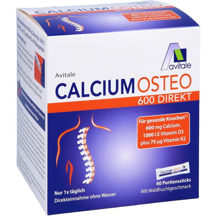 Calcium Osteo 600 Direkt, 60 St PUL