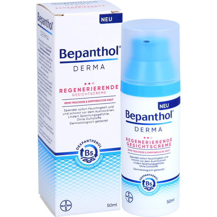 Bepanthol Derma Regenerierende Gesichtscreme, 50 ml Cream