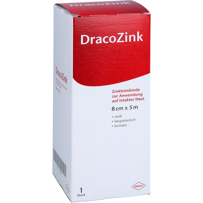 Zinkleimbinde DracoZink 8 cm x 5 m, 1 St BIN