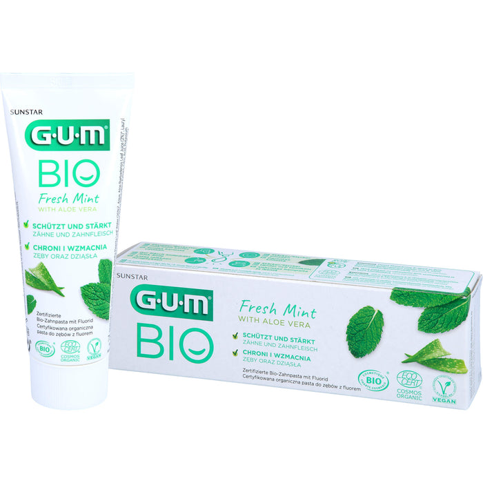 GUM BIO Zahnpasta Fresh Mint, 75 ml ZPA