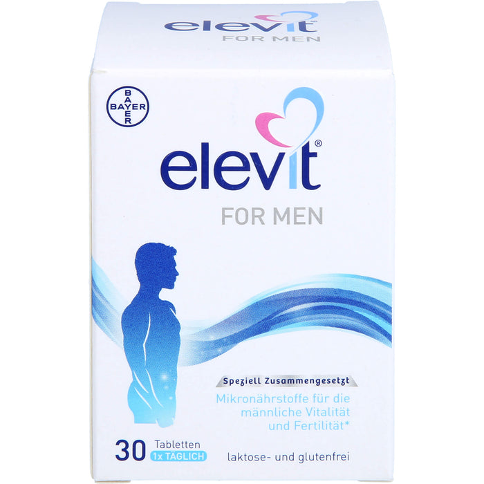 Elevit for Men Tabletten für männliche Vitalität und Fertilität, 30 pc Tablettes