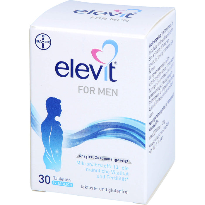 Elevit for Men Tabletten für männliche Vitalität und Fertilität, 30 pcs. Tablets