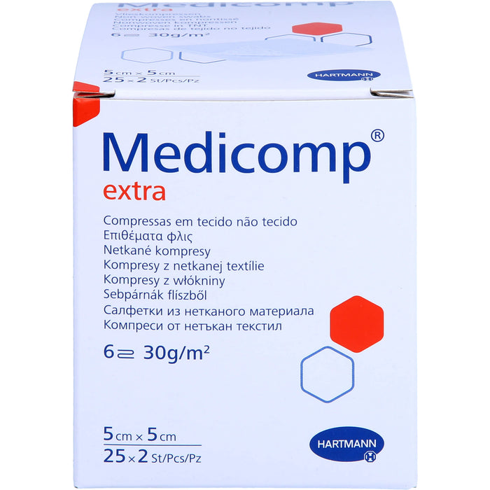 Medicomp Extra Bl st 5x5, 25X2 St KOM