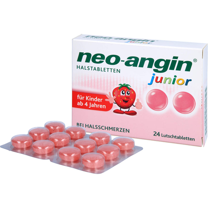 neo-angin junior Halstabletten, 24 pcs. Tablets