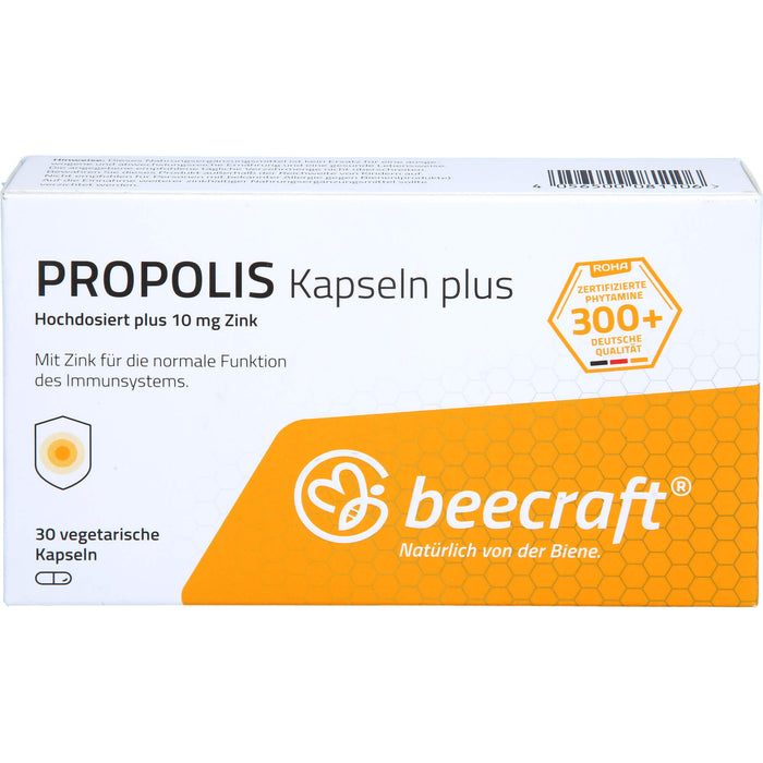 Beecraft Propolis Kapseln Plus, 30 St KAP