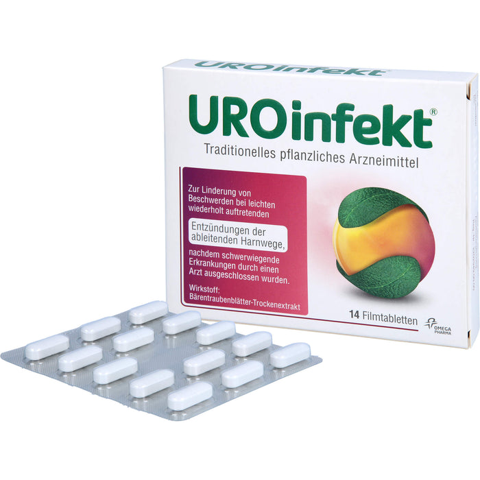 UROinfekt 864 mg Filmtabletten, 14 St FTA