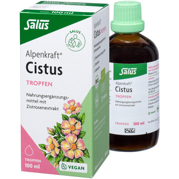 Alpenkraft Cistus-Tropfen bio Salus, 100 ml TRO