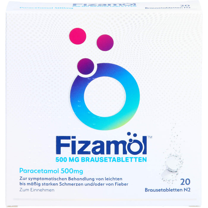 Fizamol 500mg Brausetablet, 20 St BTA