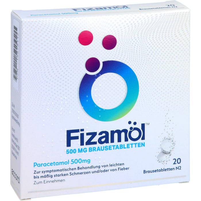 Fizamol 500mg Brausetablet, 20 St BTA