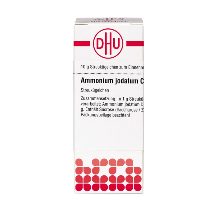 Ammonium jodatum C30 DHU Globuli, 10 g GLO