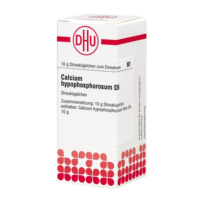 Calcium hypophosphorosum D6 DHU Globuli, 10 g GLO