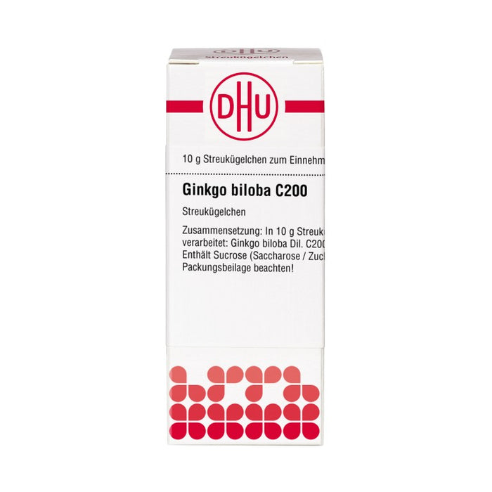 Ginkgo biloba C200 DHU Globuli, 10 g GLO