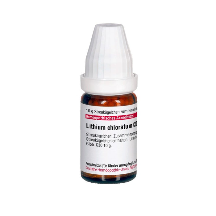 Lithium chloratum C30 DHU Globuli, 10 g GLO