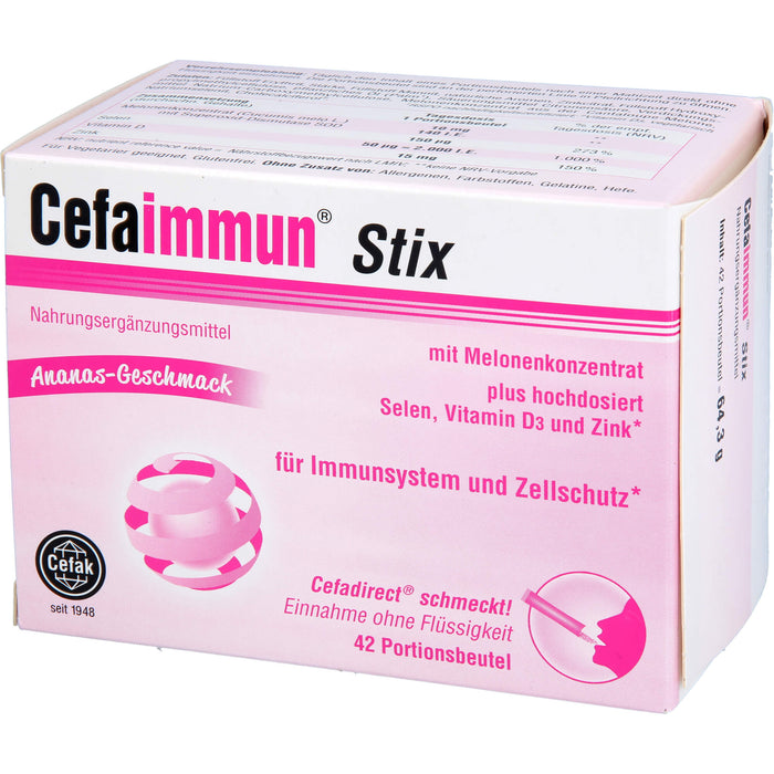 Cefaimmun Stix, 42 St GRA