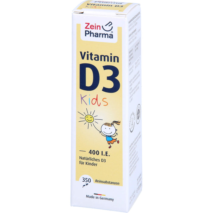 ZeinPharma Vitamin D3 Tropfen 400 I.E. Lösung, 10 ml Solution