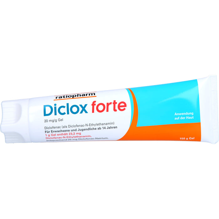 Diclox forte 20 mg/g Gel, 150 g Gel