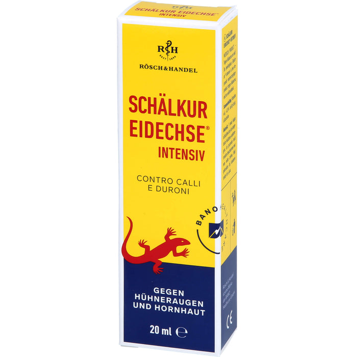 EIDECHSE SCHÄLKUR intensiv 40% Salicylsäure gegen Hühneraugen und Hornhaut, 20 ml Cream