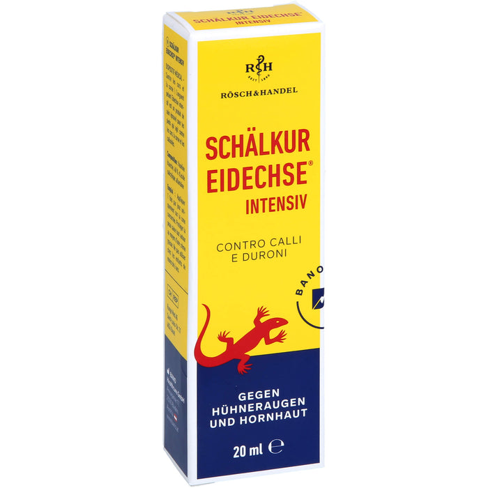 EIDECHSE SCHÄLKUR intensiv 40% Salicylsäure gegen Hühneraugen und Hornhaut, 20 ml Cream