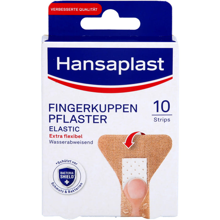 Hansaplast Elastic Fingerkuppen Pflaster 10 Str, 10 pcs. Patch