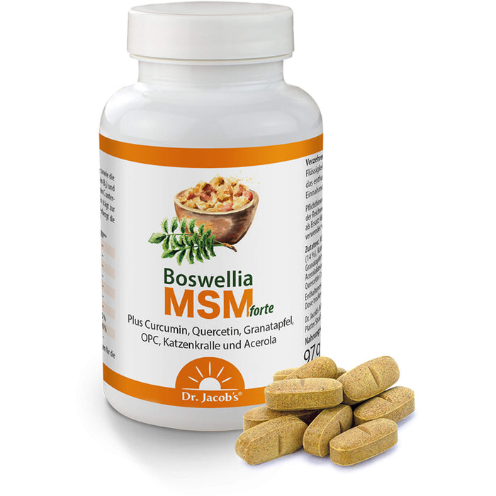 Boswellia MSM forte Dr. Jacob's, 90 St TAB