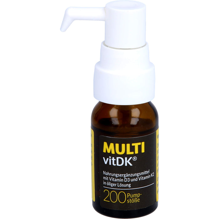 MULTIvitDK Lösung Vitamin D3+K2, 10 ml PPL