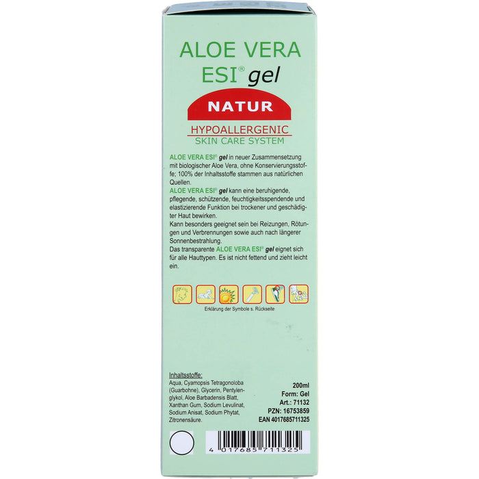 Aloe Vera Gel Natur Bio, 200 ml GEL