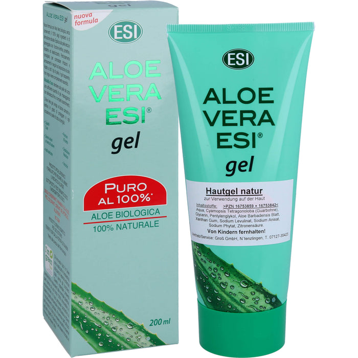 Aloe Vera Gel Natur Bio, 200 ml GEL