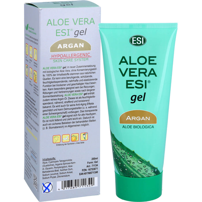 Aloe Vera Gel mit Arganoel Bio, 200 ml GEL