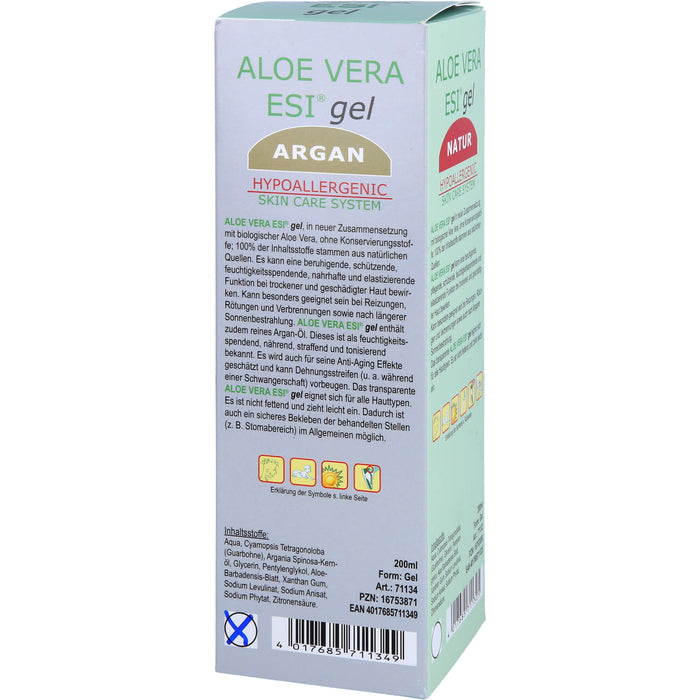 Aloe Vera Gel mit Arganoel Bio, 200 ml GEL