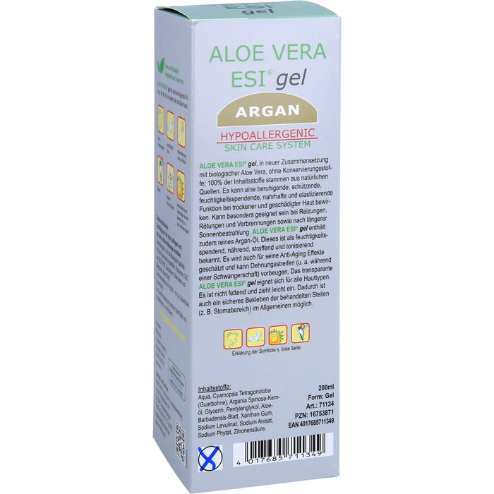 Aloe Vera Gel mit Arganoel Bio, 200 ml GEL