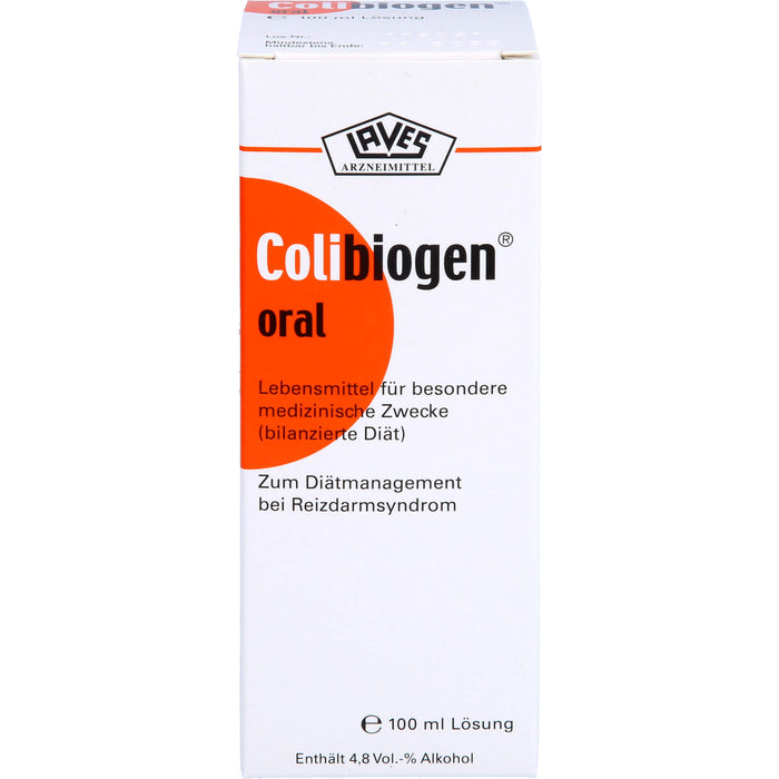 Colibiogen oral Lösung bei Reizdarmsyndrom, 100 ml Solution