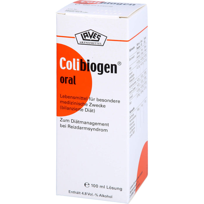 Colibiogen oral Lösung bei Reizdarmsyndrom, 100 ml Solution