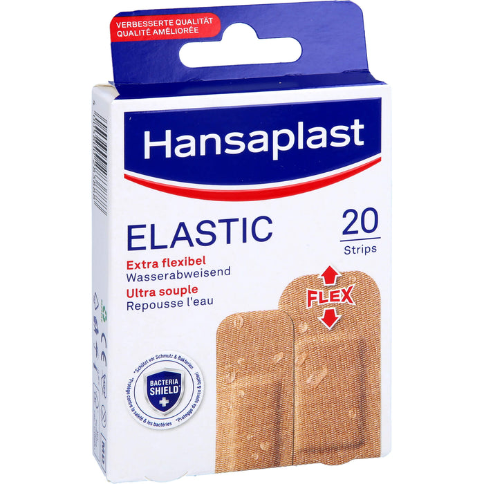 HANSAPLAST ELASTIC, 20 pc Pansement