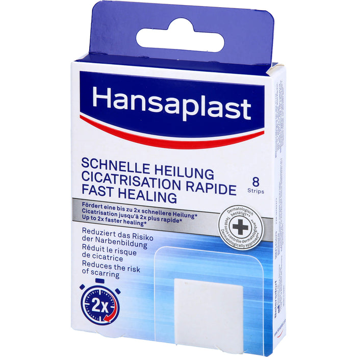 Hansaplast Schnelle Heilung Pflaster 8 Str, 8 pc Pansement