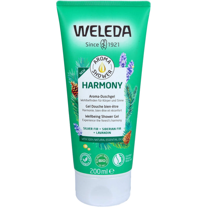 WELEDA Aroma Shower Harmony Duschgel, 200 ml Gel