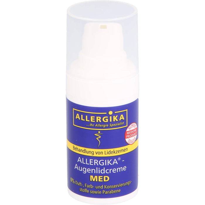 ALLERGIKA Augenlidcreme Med, 15 ml Crème