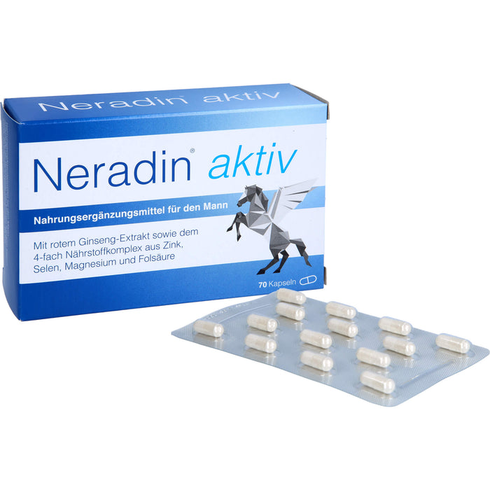 Neradin aktiv Kapseln speziell für die Bedürfnisse des Mannes, 70 pc Capsules