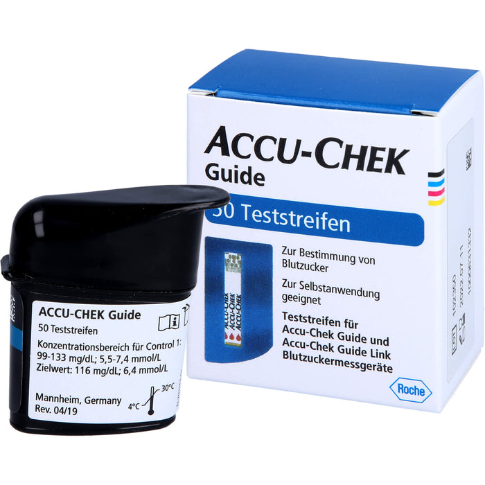 Accu-Chek Guide + Prisoma Teststreifen, 50 St TTR