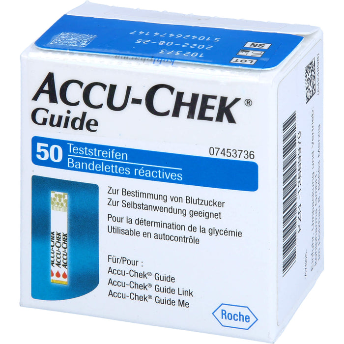 Accu-Chek Guide + Prisoma Teststreifen, 50 St TTR