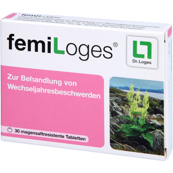 femiLoges Tabletten bei Wechseljahresbeschwerden, 30 St. Tabletten