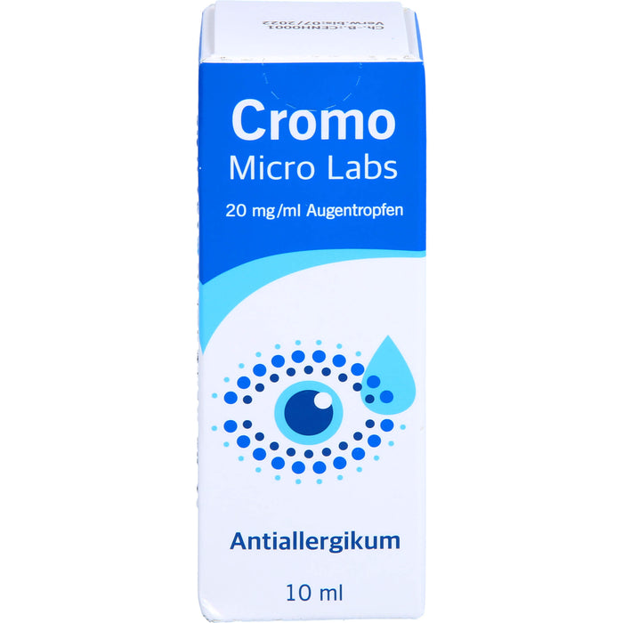 Cromo Micro Labs 20 mg/ml Augentropfen, 10 ml Solution