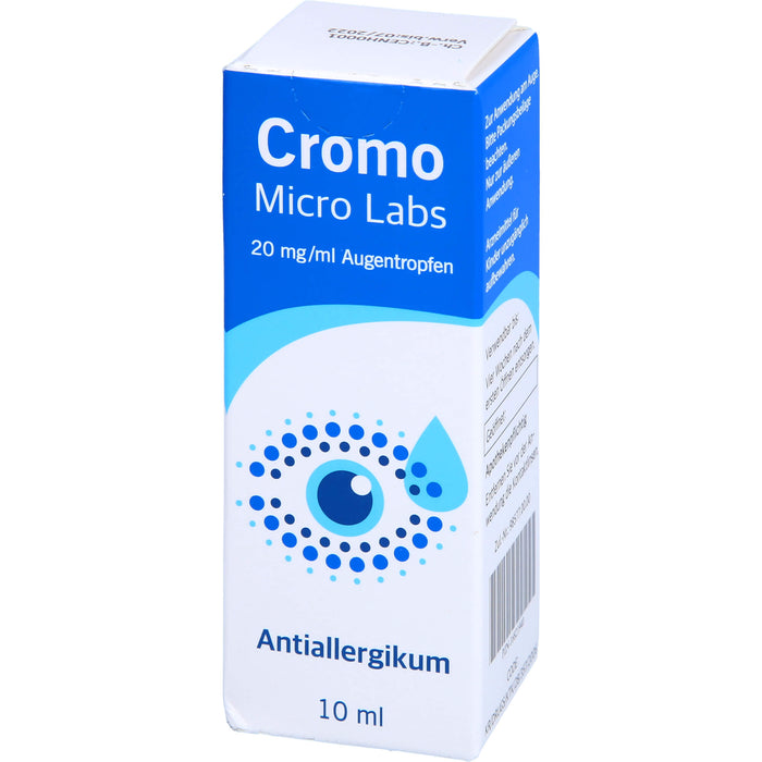 Cromo Micro Labs 20 mg/ml Augentropfen, 10 ml Solution