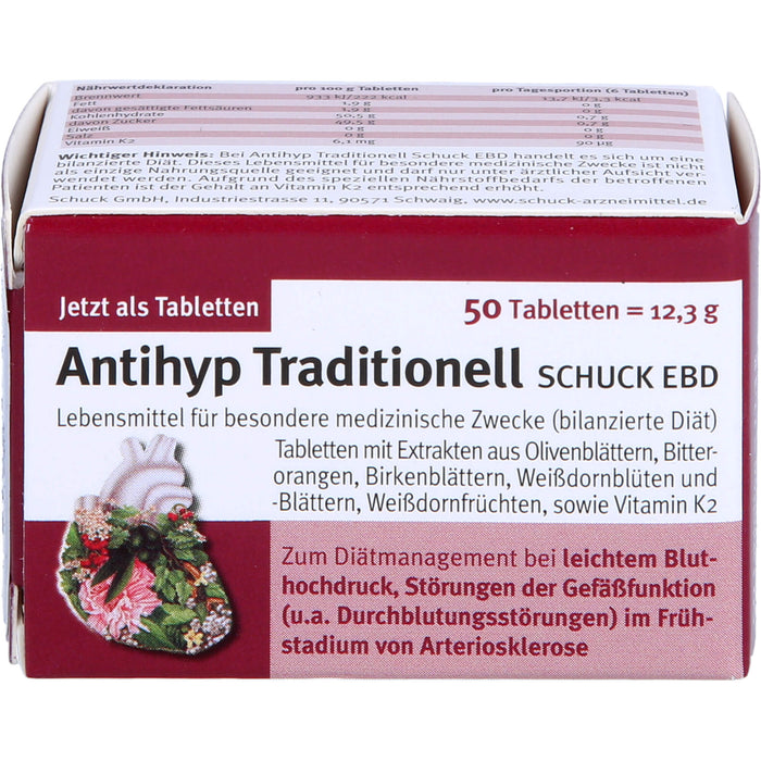 Antihyp Traditionell SCHUCK ebd, 50 St TAB